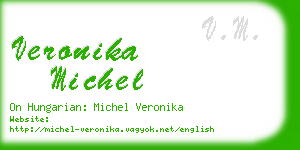veronika michel business card